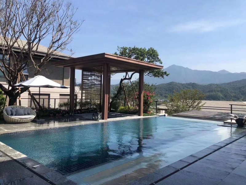 從化別墅無(wú)邊泳池